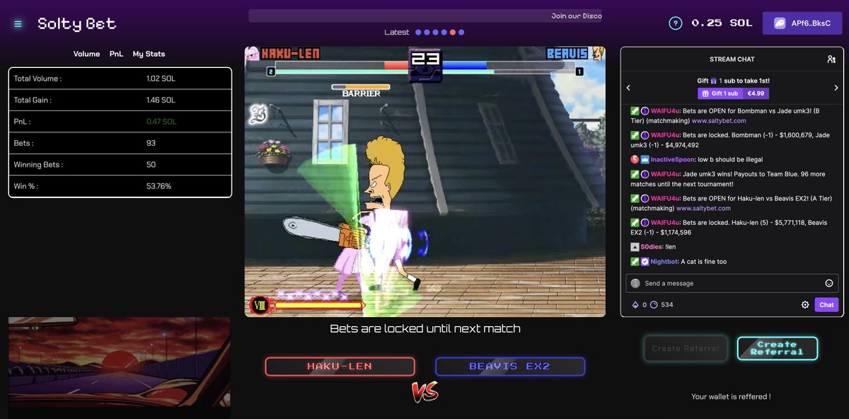 SoltyBet's tweet image. Playing session in 1h from here !
Invite your friends over and let's play 👊
solty.bet
(OG roles to get on discord for those who play)
discord.gg/C2wtvTSrDW
