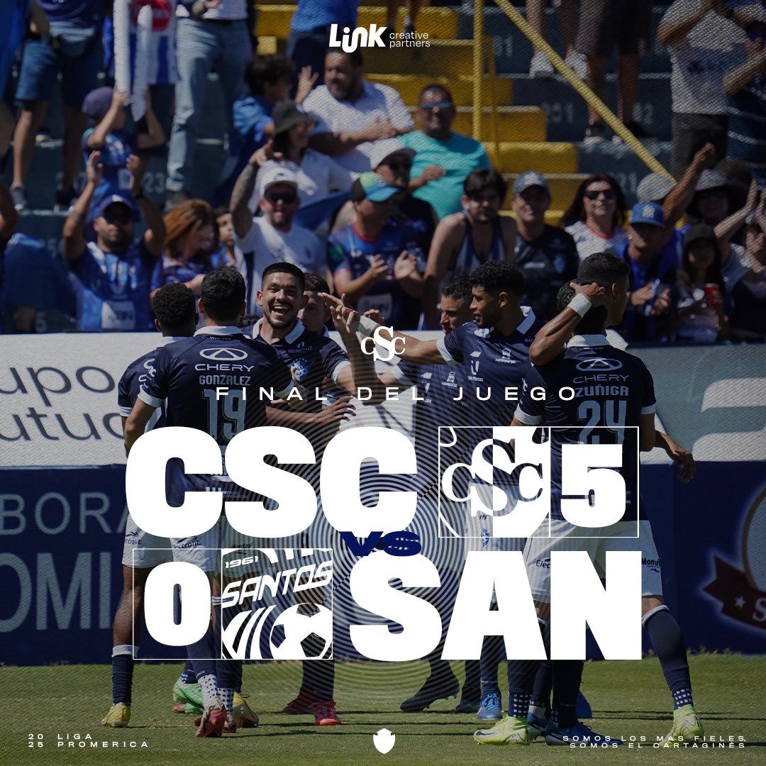 Final del Juego 💙

¡Ganó el Cartaginés! 🔥

#VamosCartagines