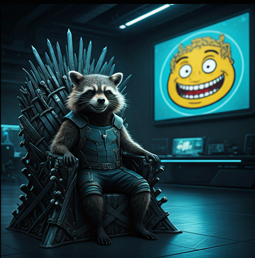 RACKSTHERACOON's tweet photo. That moment when you finally take a break, grab your phone, and suddenly find yourself trapped in a black hole of hilarious memes. 😂📱 Breaks are dangerous, I swear! https://t.co/rr5gyLP3D9