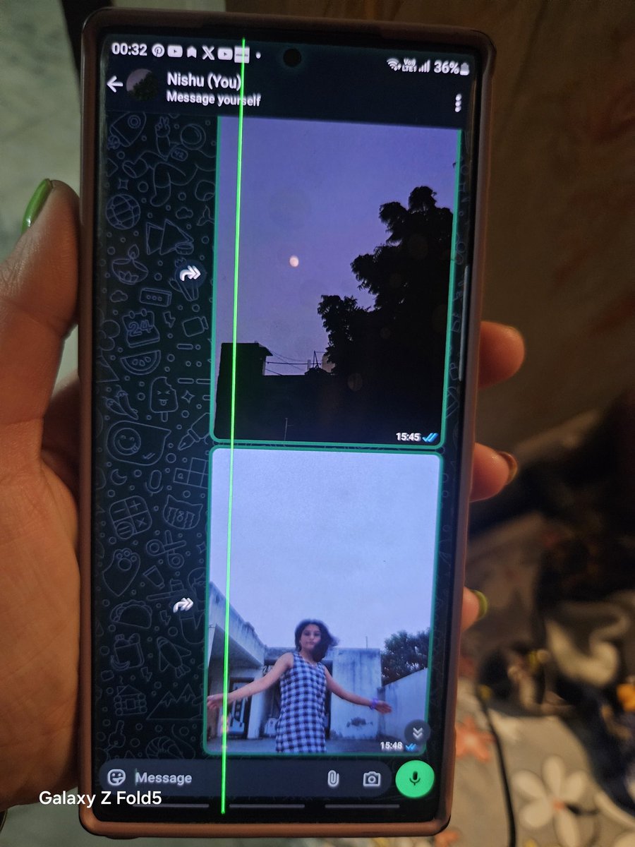 heenim_kim17's tweet image. Last night, I was using my Galaxy Note 20 Ultra as usual. This morning, I woke up to a random green line on the screen. I panicked, and now I'm worried about the repair costs. What should I do?
@SamsungIndia @SamsungMobile #greenline #greenlinesaga #displaygreenline