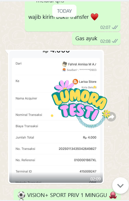Sasaa ✨ WA FAST REP - FH APP PREM - JUAL APP PREM tweet media