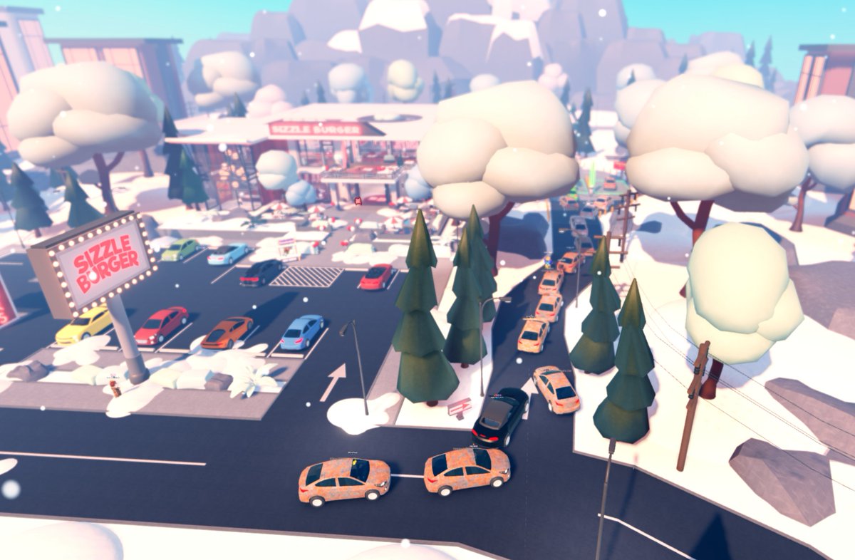 noMarsHere's tweet photo. Just released a Drive Thru update for SizzleBurger! This includes a new method of ordering that people have been enjoying! I hope you all have fun playing it as well and thank you for supporting me!

#ROBLOX #ROBLOXDev #RobloxDevs https://t.co/FT6f0IoLkv