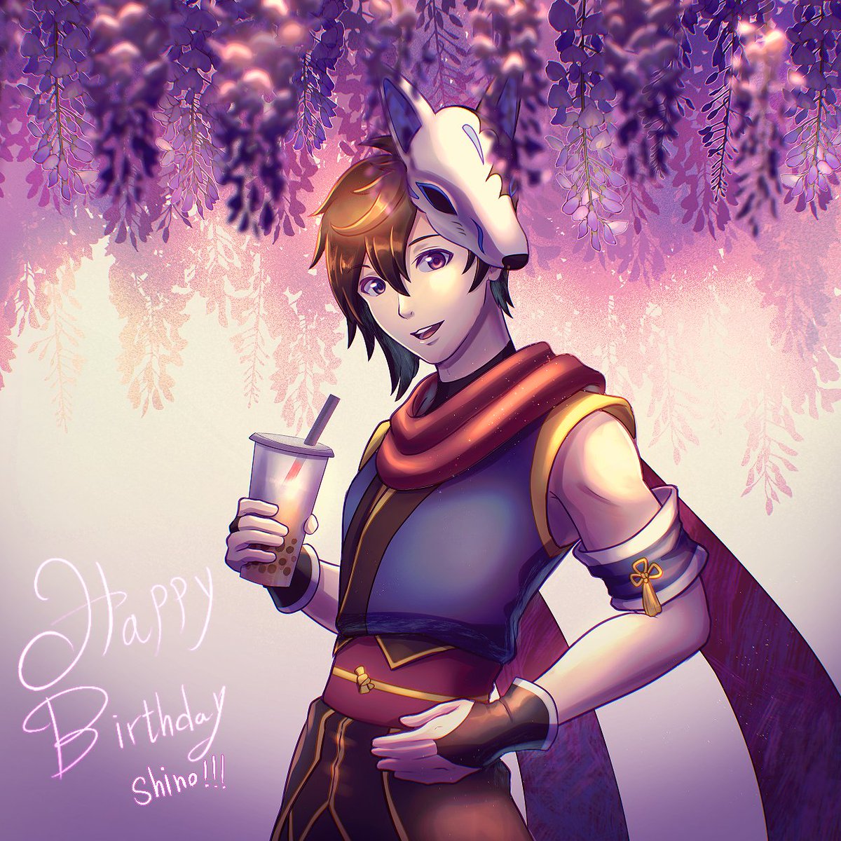 Lopuiii's tweet photo. Happy birthday, @Shinobishiikun !!! https://t.co/uRIj9R011e