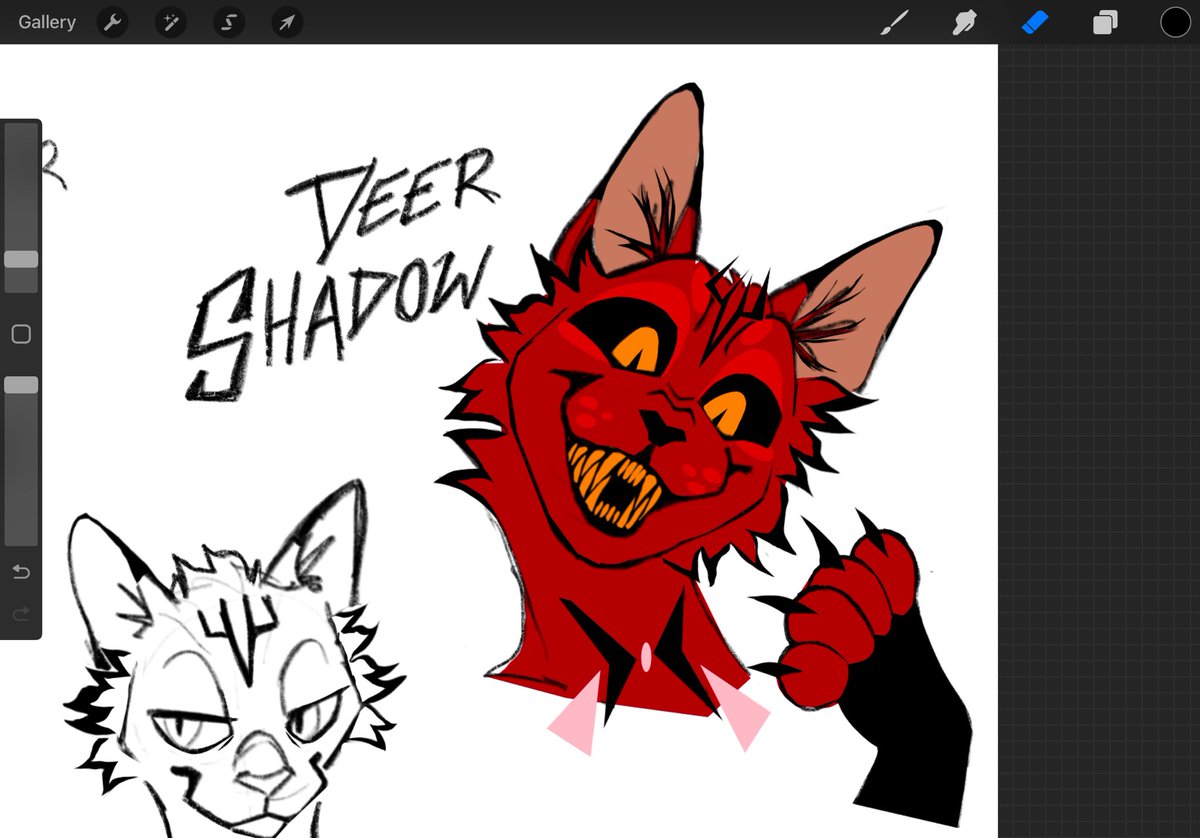 Sighs..
..Logs back in

He trained in the dark forest

#hazbinwarriorsau #warriorcats #HazbinHotel