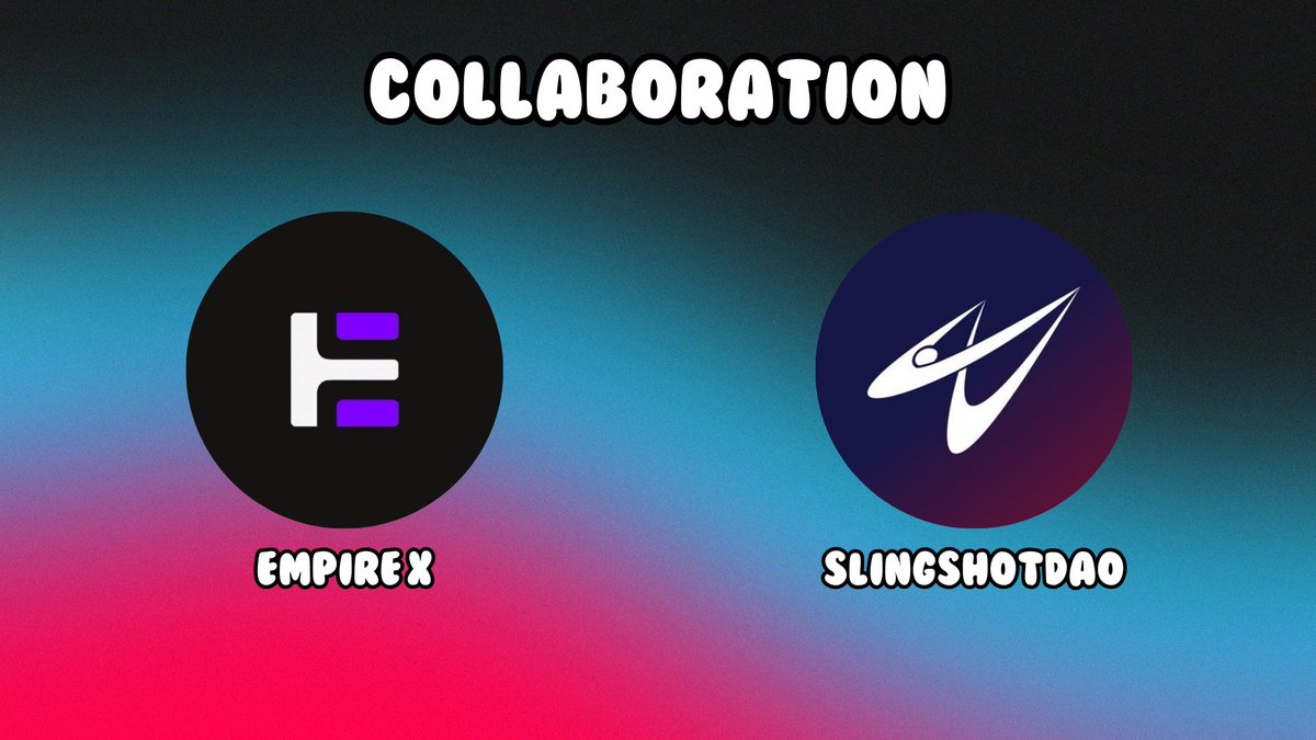 We’re Happy to collaborate with <a href="/SlingshotDAO/">Slingshot</a> 

Don’t forget to follow <a href="/SlingshotDAO/">Slingshot</a> &amp; <a href="/thejasich/">jasich.eth | collab manager</a> 
like &amp; retweet, and join our Discord for more giveaway opportunities !!

Congrats to the winners 🎉
