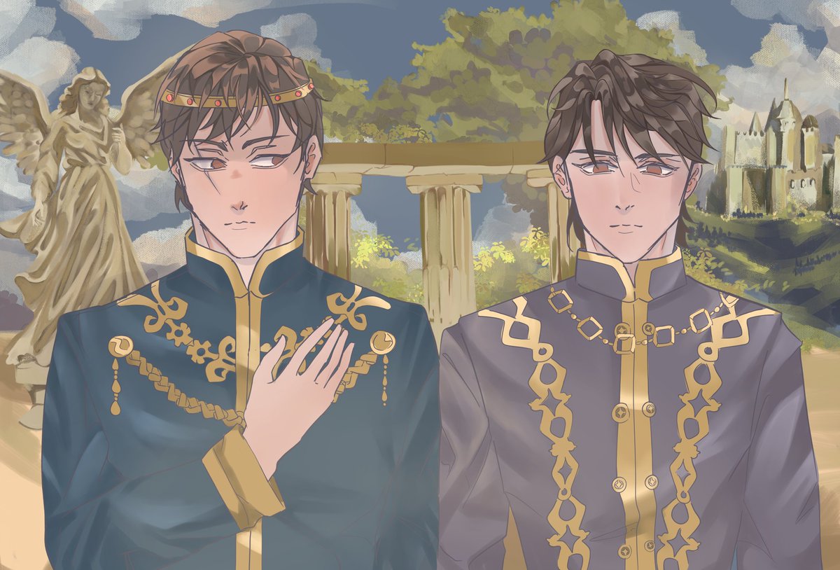 I made this occs but I realized they are Jace and Luke 🥺 my babies are always with me