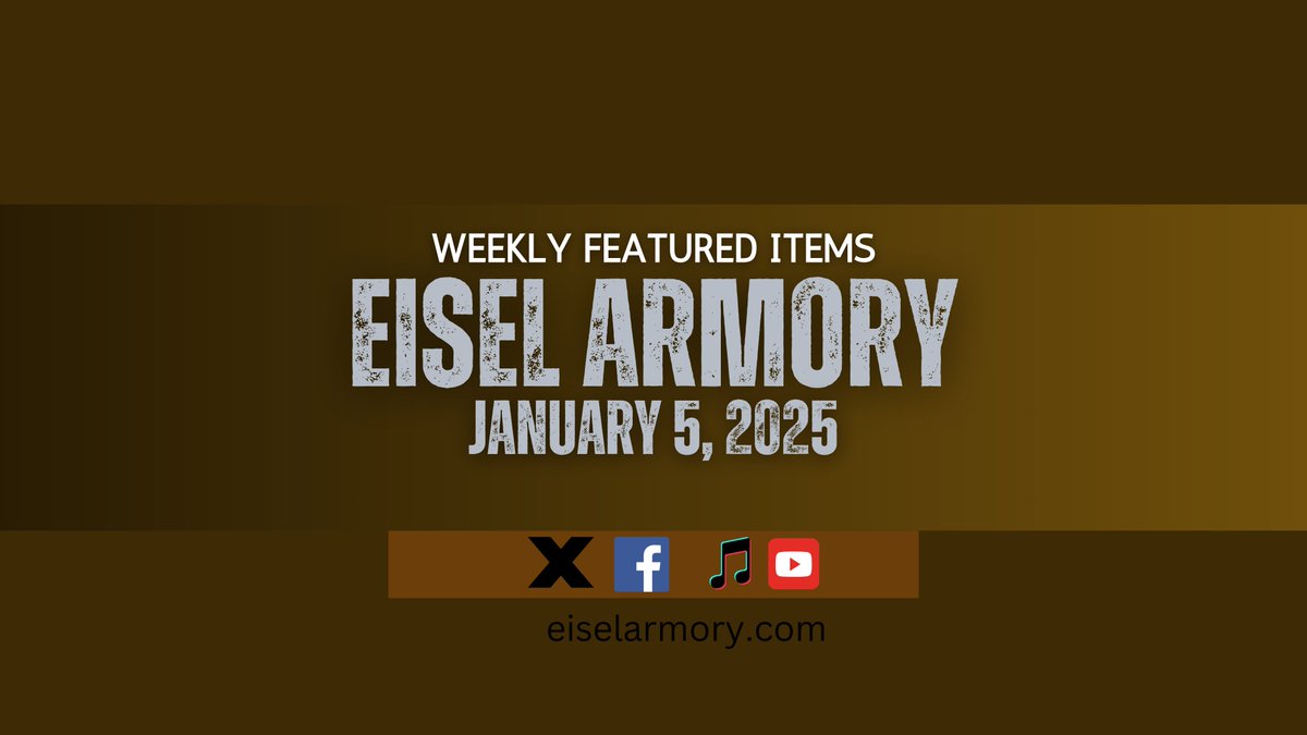 Pro_Gun_Grafix's tweet image. 🎆 Happy New Year from Eisel Armory! 🎉

Start 2025 with NEW arrivals:
🔫 Rare WWII classics
⚔️ Antique collectibles
🏞️ Hunting &amp;amp; sporting rifles

📌 Explore the latest treasures now!
#EiselArmory #AntiqueFirearms #MilitaryCollectibles

youtu.be/9chHpSmzh9c