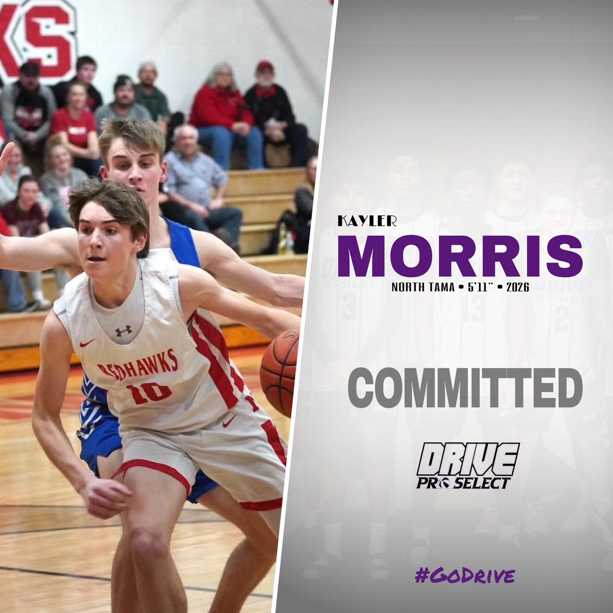 Drive Pro Select (@driveproselect) on Twitter photo Welcome 5’11” guard <a href="/kayler_morris11/">Kayler Morris</a> to our 17U Black team! We’re excited to have him on board! Welcome 5’11” guard <a href="/kayler_morris11/">Kayler Morris</a> to our 17U Black team! We’re excited to have him on board!
