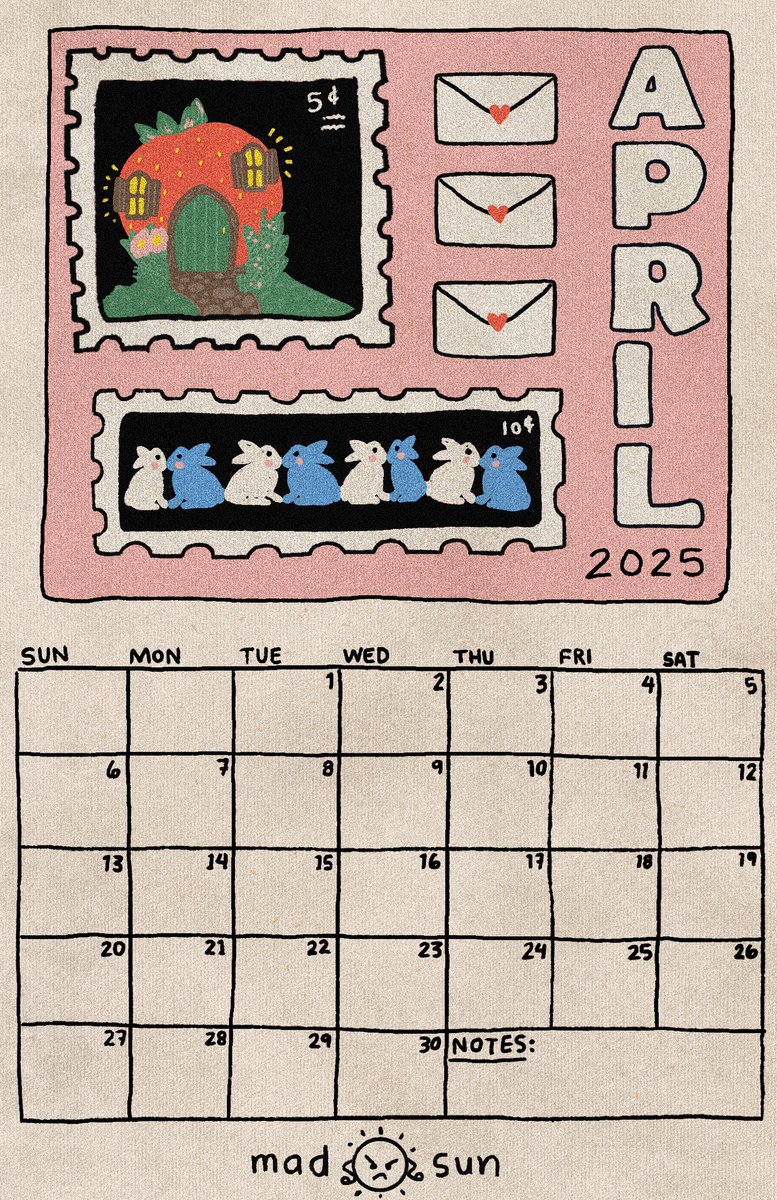 i made a calendar!!!! (1/3)