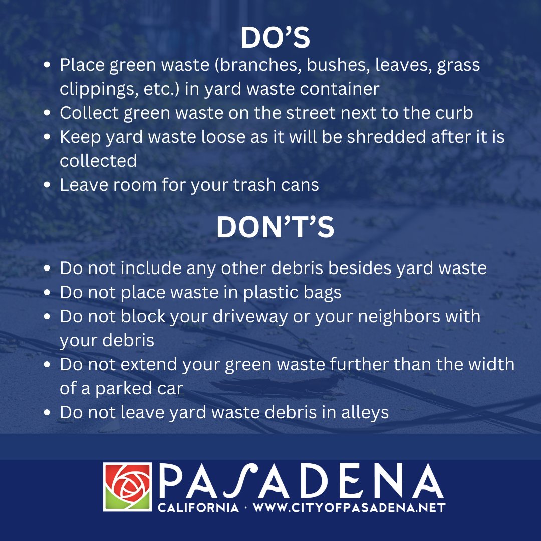 City of Pasadena tweet media