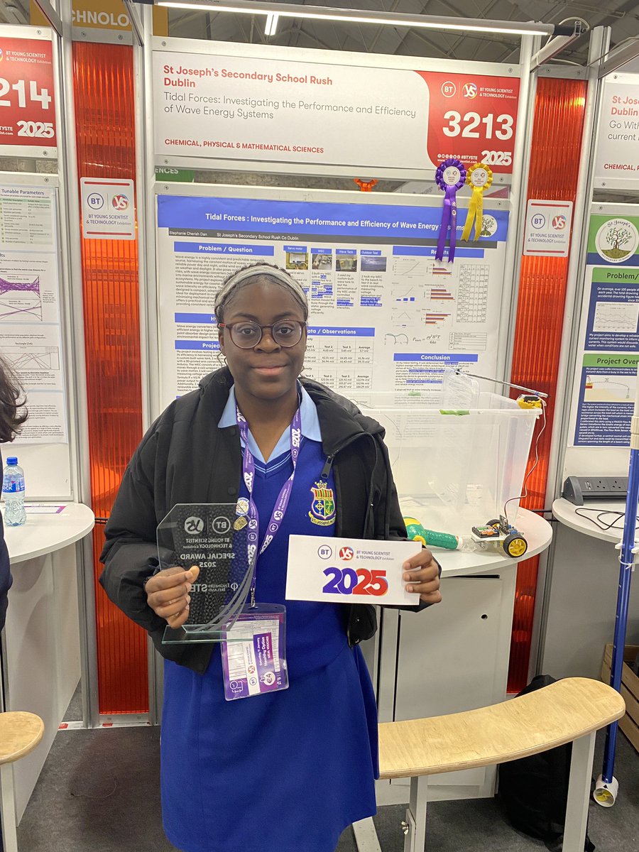 Helen Teehan (@hteehan) on Twitter photo Congratulations Stephanie ๐๐ a Category Award ๐ฅwinner , a Special Award winner ๐ ๐ <a href="/EngineerIreland/">Engineers Ireland</a>. So proud of you #NeverGiveUp ๐ง๐ฉนโ๏ธ
<a href="/stjosephsrush/">St Joseph's Rush</a> <a href="/TYSTJRush/">Transition Year, St Joseph's, Rush</a> <a href="/KevDelahuntyBio/">Kevin Delahunty STJ Rush</a> @chris_o_connell Congratulations Stephanie ๐๐ a Category Award ๐ฅwinner , a Special Award winner ๐ ๐ <a href="/EngineerIreland/">Engineers Ireland</a>. So proud of you #NeverGiveUp ๐ง๐ฉนโ๏ธ
<a href="/stjosephsrush/">St Joseph's Rush</a> <a href="/TYSTJRush/">Transition Year, St Joseph's, Rush</a> <a href="/KevDelahuntyBio/">Kevin Delahunty STJ Rush</a> @chris_o_connell