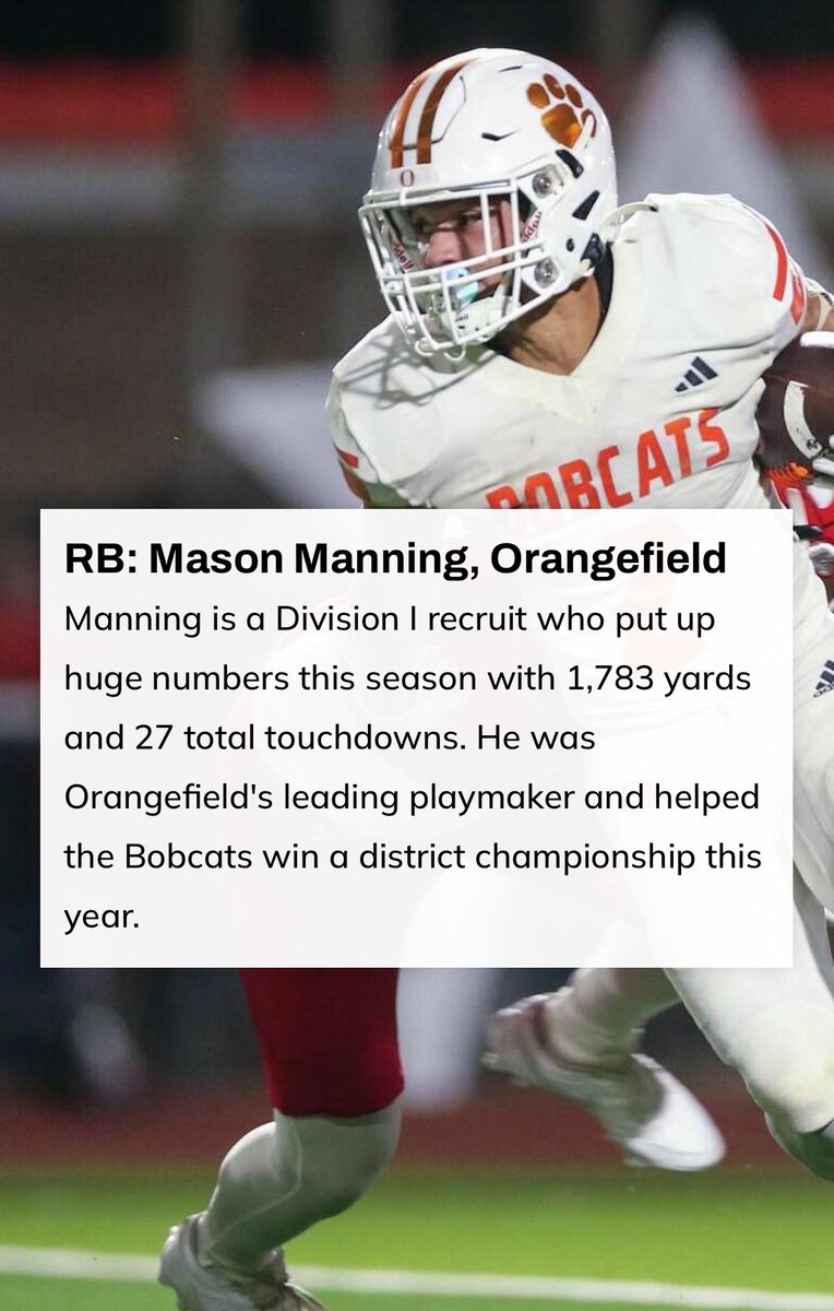 Mason Manning (@mason2fast) on Twitter photo Blessed to be included in the Beaumont Enterprise Super Gold Football Team! <a href="/CoachBreaux/">Jeff Breaux</a> <a href="/CoachPJames/">Parker James</a> <a href="/coachctaylor_/">Coach taylor</a> <a href="/i_groove/">AG</a> Blessed to be included in the Beaumont Enterprise Super Gold Football Team! <a href="/CoachBreaux/">Jeff Breaux</a> <a href="/CoachPJames/">Parker James</a> <a href="/coachctaylor_/">Coach taylor</a> <a href="/i_groove/">AG</a>