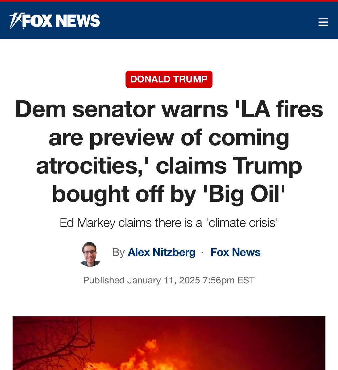 Ed Markey tweet media