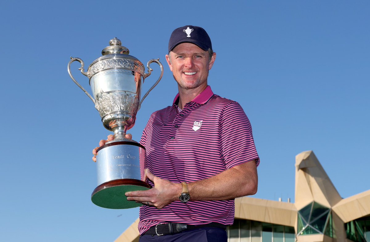 JustinRose99's tweet photo. Honoured to have been shoulder to shoulder with these guys over the last few days. As a captain I couldn’t have been luckier as they played with pride, skill and commitment producing some amzing golf!
Great way to start the year! 🏆 #TeamCup https://t.co/lvIUgYEbej