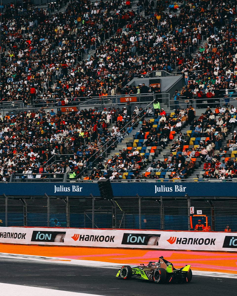 Thank you Mexico for your unwavering energy this weekend. 🙌

#MexicoEPrix #FormulaE