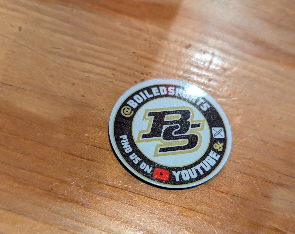 terfmop's tweet image. Had to hit @eatajs after the game to get my @BoiledSports magnet