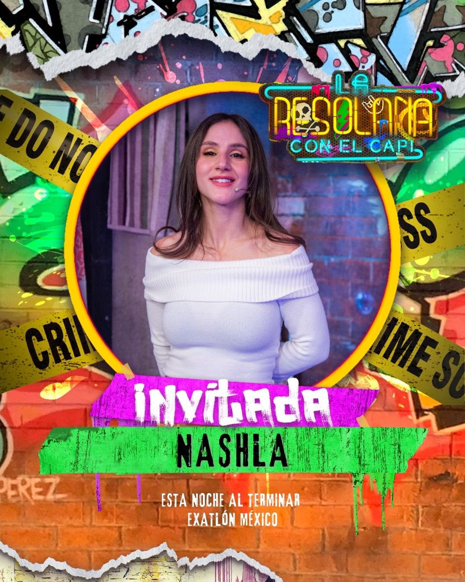 LaResolana's tweet photo. ¡Esta noche #Nashla se divertirá y la pasará increíble en #LaResolana! 😊✌🏼
🗓️ No te lo pierdas a las 11:00 p.m. por Azteca UNO. https://t.co/h04Q9rOoFd