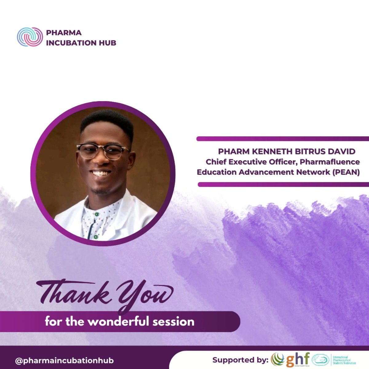 hub_incubation's tweet photo. ✨ Appreciation.❤️
A heartfelt thank you to Pharm.Kenneth Bitrus for sharing your invaluable expertise and insights at the Pharma Incubation Hub's Mentorship Roundtable.
Thank you for your time and dedication to empowering the next generation of pharma leaders.

#appreciation https://t.co/WnOdryfXbR