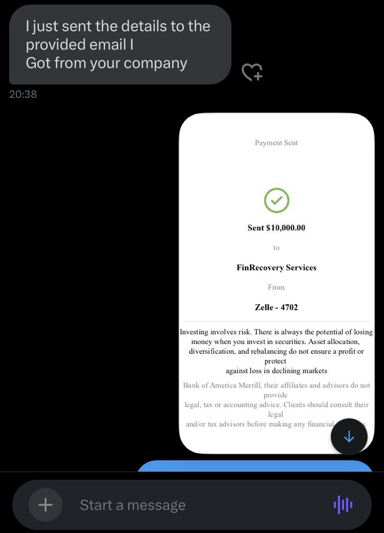 CybershieId's tweet photo. We provide essential services to scammed victims either Zelle, Cashapp, PayPal, or any crypto currency scam let us know and get your stolen funds recovered. M
#CryptoScam
#Scammed
#recoverscammedcrypto https://t.co/ML7BYDZFH2