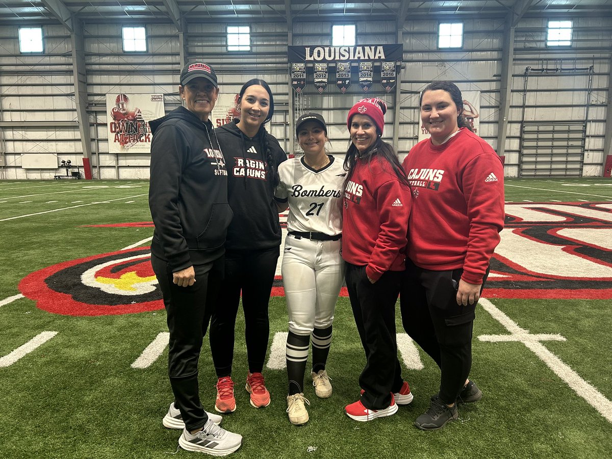 Charlie Kyle (@charlieb_kyle) on Twitter photo Thank you <a href="/RaginCajunsSB/">Louisiana Ragin' Cajuns® Softball</a> for the amazing camp!! Such a wonderful atmosphere to be a part of! I learned so much and can’t wait for the next one!!@CoachAlyHab <a href="/LacyPrejean/">Lacy Prejean</a> @ShellieLandry <a href="/ShelbiSunseri/">✞ Shelbi ✞</a> <a href="/Softball_La/">Louisiana High School Softball</a> Thank you <a href="/RaginCajunsSB/">Louisiana Ragin' Cajuns® Softball</a> for the amazing camp!! Such a wonderful atmosphere to be a part of! I learned so much and can’t wait for the next one!!@CoachAlyHab <a href="/LacyPrejean/">Lacy Prejean</a> @ShellieLandry <a href="/ShelbiSunseri/">✞ Shelbi ✞</a> <a href="/Softball_La/">Louisiana High School Softball</a>