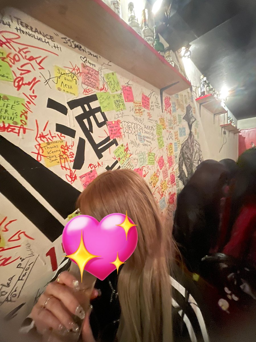 ミンギュ、クプスが行ってたBARに行ってきた！！優しいcaratちゃんにも出会えて楽しかった✌️✌️