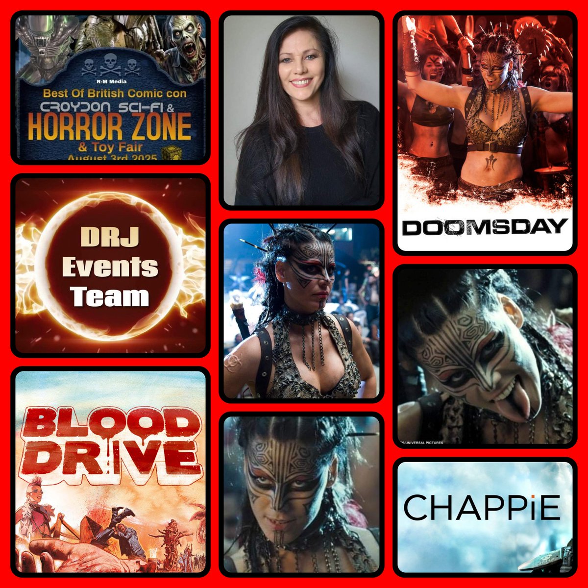 #LeeAnneLiebenberg #Doomsday #BloodDrive #chappie appearing at #BestOfBritishComicconScfiHorrorZone #CroydonMasonicHalls on Sunday the 3rd of August 2025 courtesy of <a href="/andybrittle1/">ABconventionagent</a>
