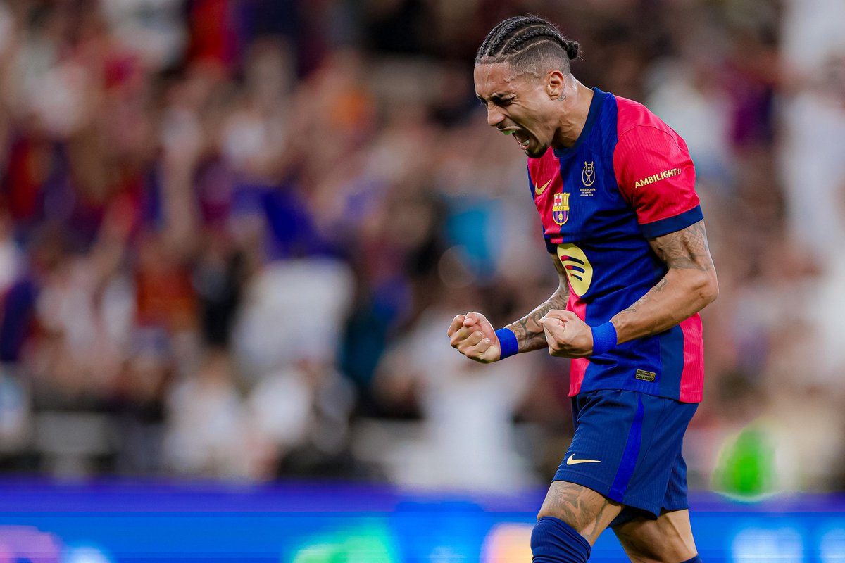 نهاية الشوط الأول: برشلونة 4-1 ريال مدريد 🔴🔵