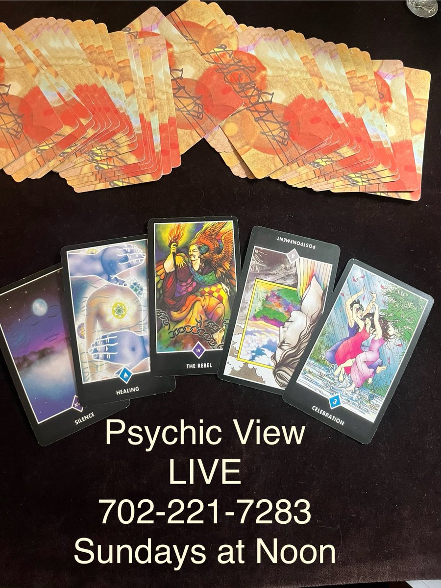 PsychicView's tweet image. Psychic View®️ with Tarot Intuitive, @THEMysticMona airs live in Moments!
Call 702-221-7283 to speak with Mona!

#psychic #lasvegas #mystic #mysticmona #radio #podcast #sundayvibes #lasvegaslocals #tarot #TarotReading @intuitive