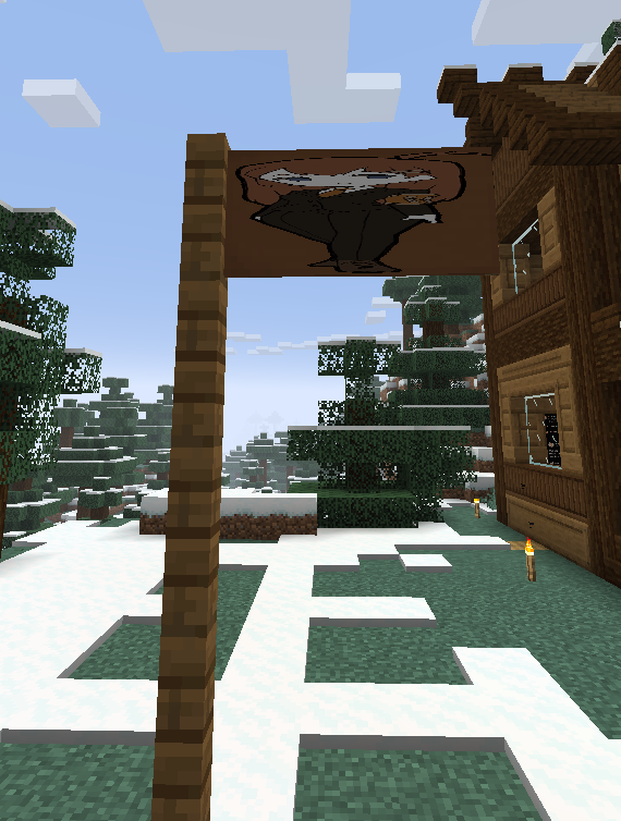 CHEKKlT's tweet photo. big things happening in my minecraft server 👀👀 https://t.co/XC0ZcAArt5