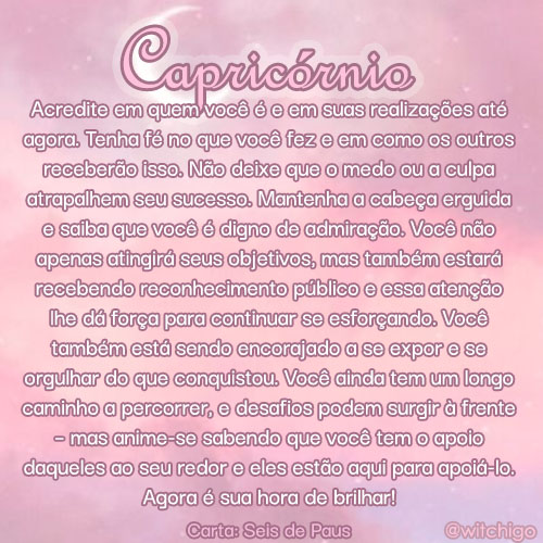 witchigo's tweet photo. Janeiro para Capricórnio 💖 https://t.co/1xnuOUf758
