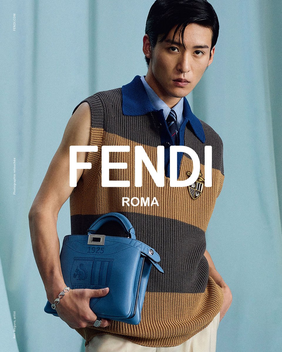 ellejapan's tweet photo. #目黒蓮 が「フェンディ」のグローバルキャンペーンに起用。日本人として初めて、グローバル広告キャンペーンのモデルに単独で起用される快挙を達成!
https://t.co/razt4kbjum https://t.co/kCGp3QMkiG