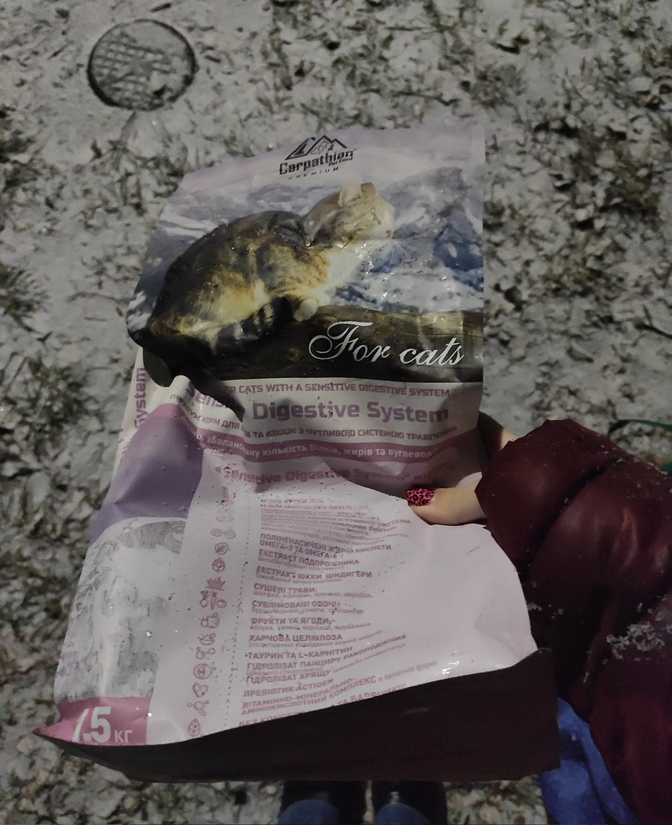 видала одну пачку на два будинки, сьогодні багато було котів

700 грн на пачки, всім не було:( завтрв треба погодувати всіх, 100 пачок, сухий є

send.monobank.ua/jar/4qCd4LYkNm