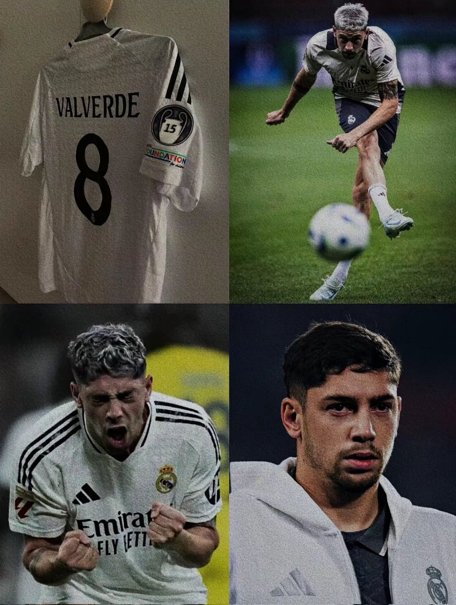 GRACIAS <a href="/fedeevalverde/">Fede Valverde</a> por defender este escudo 🤍