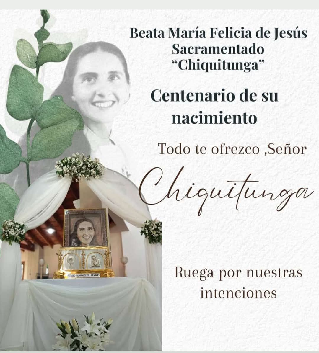 rnpy920am's tweet photo. Entrevista
🗣 Hermano Juan Ascurra, de Carmelitas Descalzas
▶️✨️Recordamos con gran alegría y devoción los momentos previos y la fiesta del centenario de #Chiquitunga #CentenarioChiquitunga
📻 https://t.co/sBu4Jo9Wt6 https://t.co/iDeVXRYJnL