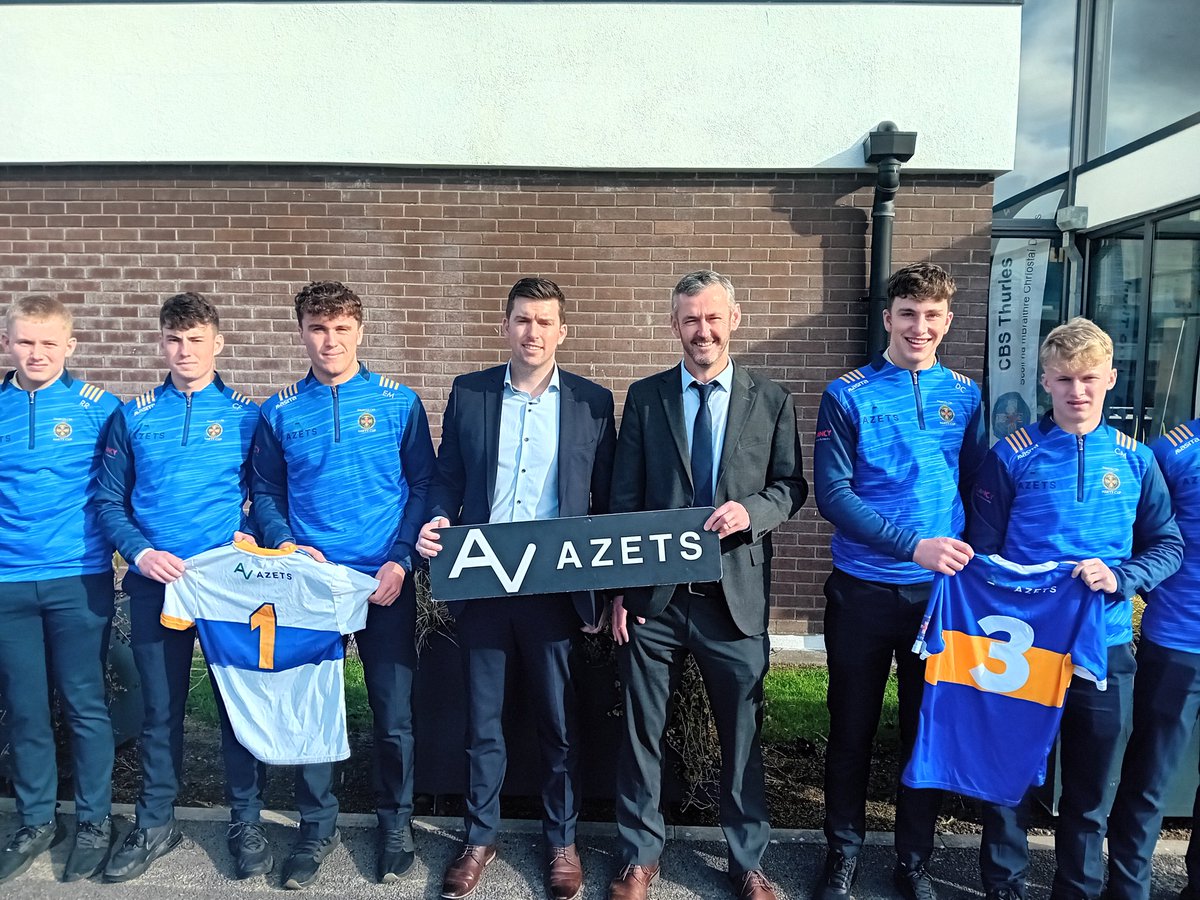 cbsthurles's tweet photo. Best of luck to our boys in the Harty Cup Quarter final tomorrow at 2.45 in UL North Campus against Ardscoil Rís. @azetsireland @CLANCYCONSTRUC1 https://t.co/QytUpx9SaI