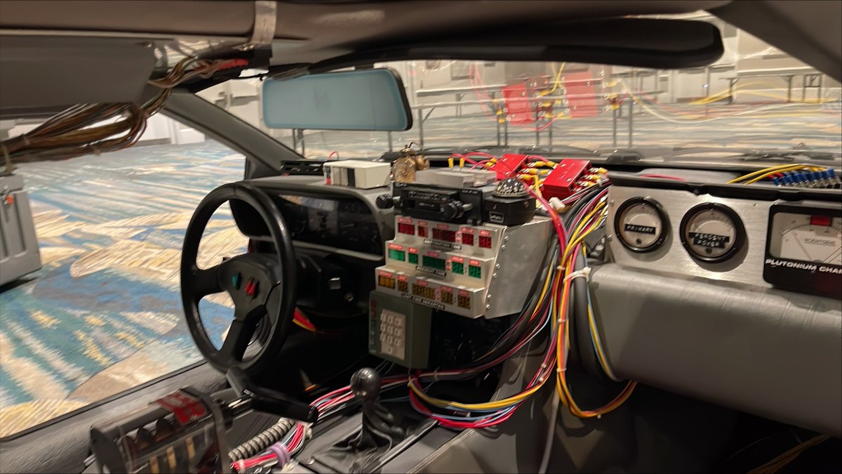 EMS_Works's tweet photo. The #Delorean of #BacktotheFuture fame has arrived at #IMSH2025 just in time for the #EMSCustomerParty!

⌚There's still time to visit the EMS  booth 400 TODAY for more events, demos, and giveaways. Get the details  >> https://t.co/dA3kkeBUbU

#MovieCars #TimeMachine #IMSH https://t.co/y6yXG4LSXy