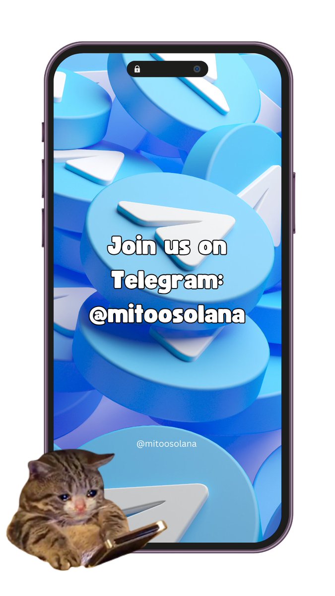 mitoosolana's tweet photo. We're waiting for you before the launch
🌿👀🌿

$MITOO https://t.co/i2CdTNI0cz