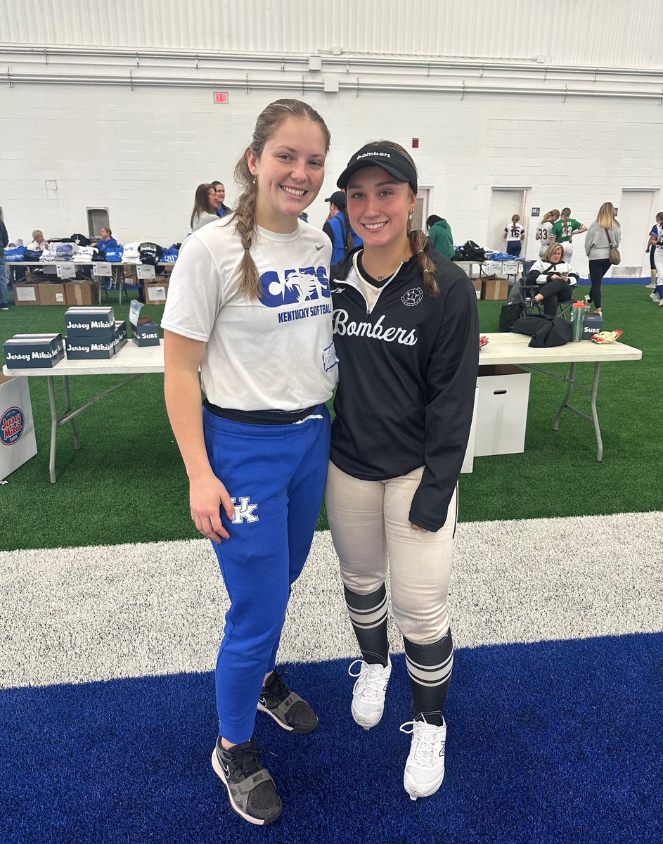 Savvanna Riall - 2026 (@savvannar) on Twitter photo Even with all the nasty weather in the Midwest, I’m still all smiles in Lexington! Much love for this place <a href="/UKsoftball/">Kentucky Softball</a> 💙🤍 GO CATS!!!
<a href="/INBombers2526/">Bombers07Keown</a> <a href="/UKCoachLawson/">Rachel Lawson</a> <a href="/UKCoachHimes/">Kristine Himes</a> <a href="/BrittCerv14/">Brittany Cervantes</a> <a href="/coachjb_18/">Molly Belcher</a> <a href="/chaunseybell21/">Chaunsey Bell</a> <a href="/GCSoftball24/">GC Softball</a> <a href="/Karissala02/">Karissa Hamilton</a> Even with all the nasty weather in the Midwest, I’m still all smiles in Lexington! Much love for this place <a href="/UKsoftball/">Kentucky Softball</a> 💙🤍 GO CATS!!!
<a href="/INBombers2526/">Bombers07Keown</a> <a href="/UKCoachLawson/">Rachel Lawson</a> <a href="/UKCoachHimes/">Kristine Himes</a> <a href="/BrittCerv14/">Brittany Cervantes</a> <a href="/coachjb_18/">Molly Belcher</a> <a href="/chaunseybell21/">Chaunsey Bell</a> <a href="/GCSoftball24/">GC Softball</a> <a href="/Karissala02/">Karissa Hamilton</a>