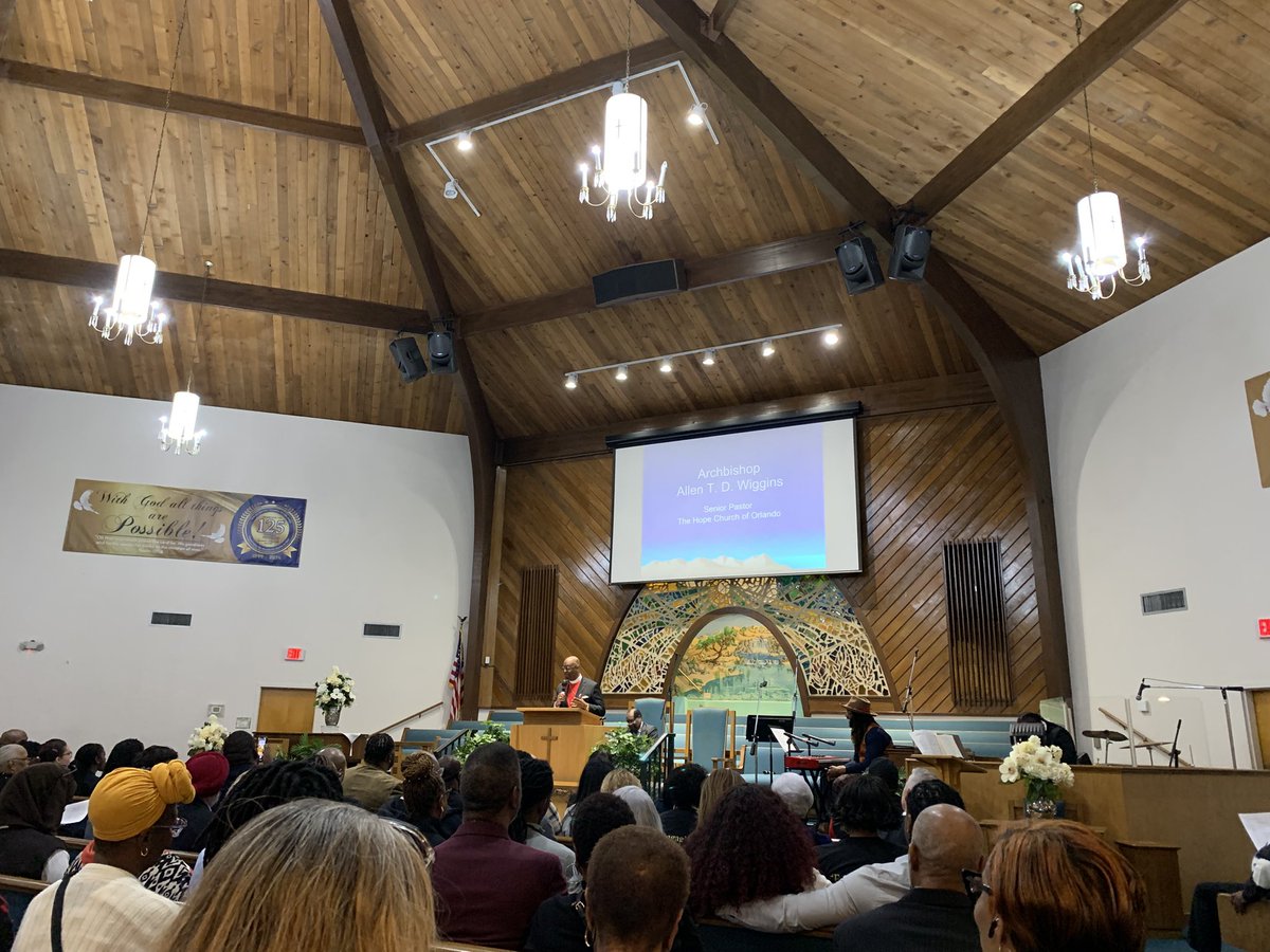 A beautiful display of Orlando’s unity: our community is opening its annual MLK remembrance events with an interfaith multicultural service at Shiloh Baptist Church.