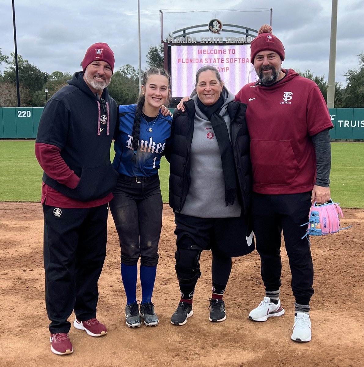 Another great camp at Florida State University. My mom never grills me on rides home, this is my journey. She does always ask "learn anything?". I can't count the times I've answered that and it made me realize the value of these visits!  Thank you <a href="/Coach_Alameda/">Lonni Alameda</a> <a href="/FSU_CoachWilson/">Travis Wilson</a>