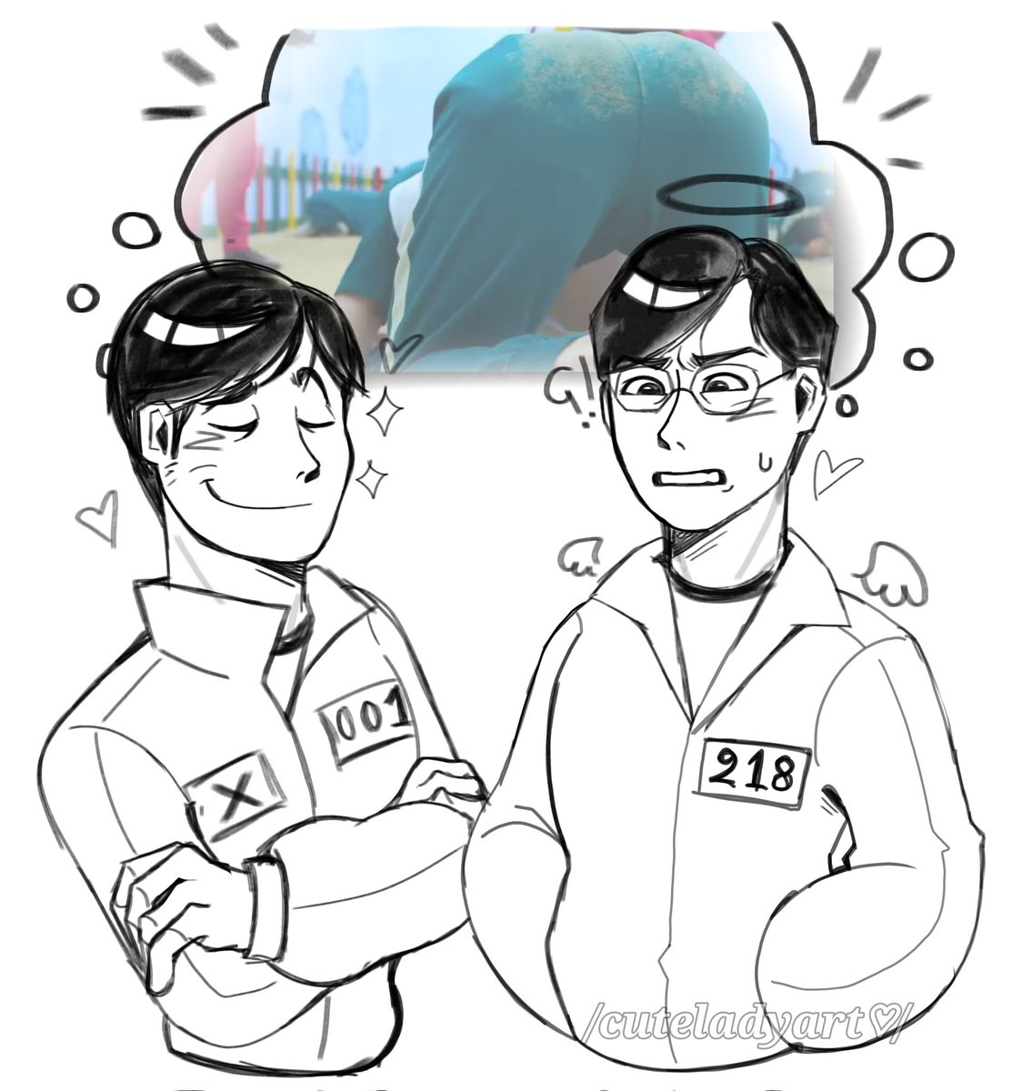 cuteladyart_'s tweet photo. Dalgona✨️👀
#001x456 #Gihunxinho #eljuegodelcalamar #SquidGame2 #SquidGame
#sangwoogihun https://t.co/MmKn6HZGPs