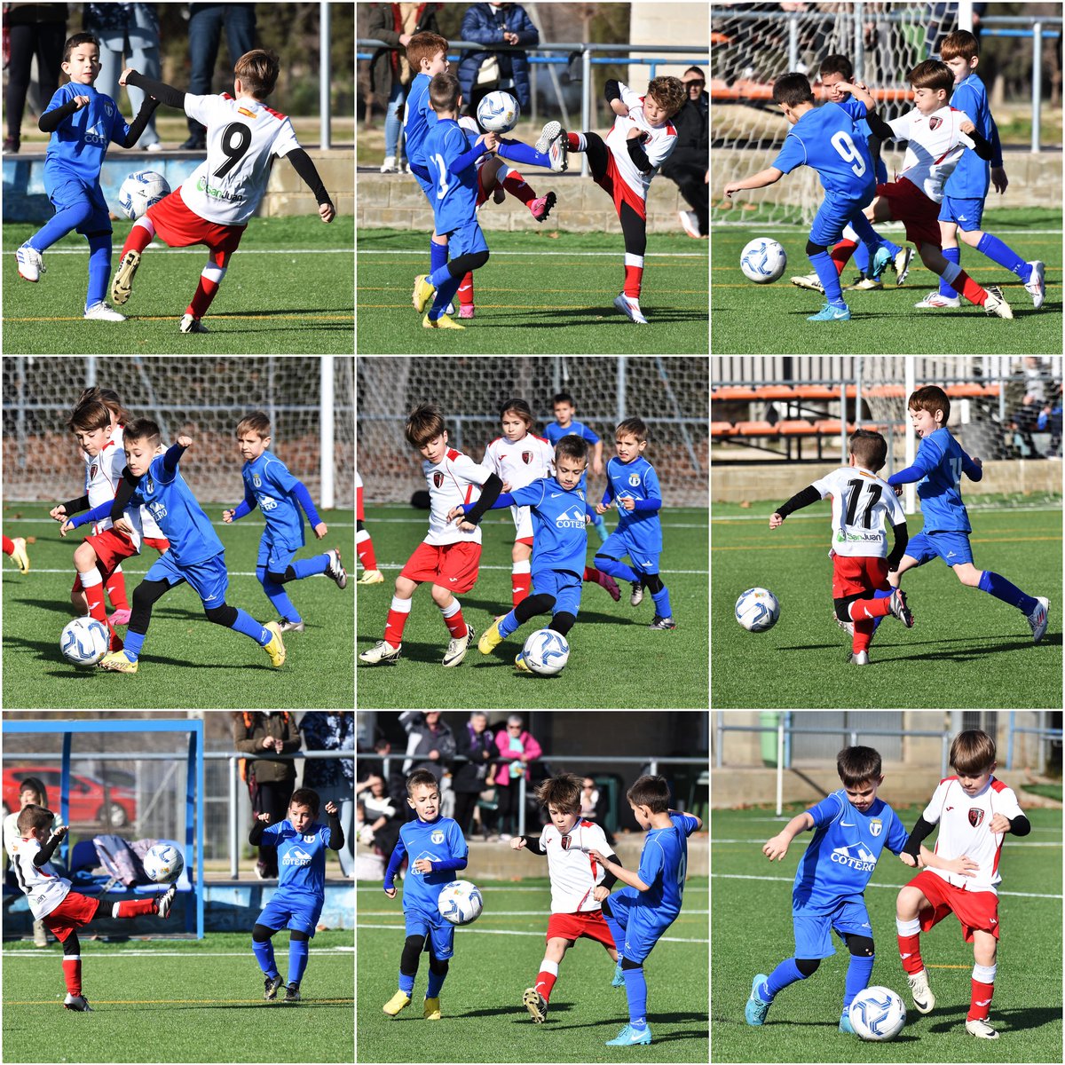 foto_royo's tweet photo. Partido de Prebenjamín entre los equipos de AD Montañana y @AT_Mozarrifar (0-8)
Puedes ver y descargar más imágenes del encuentro en https://t.co/qQKt8FlQaG https://t.co/q0scJsa5HX