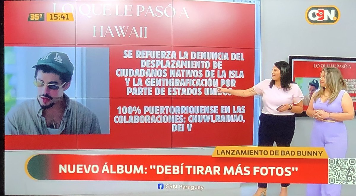 Maestra: Para la exposición debe elegir un tema que dominen

*Los de C9N en corto*

<a href="/sanbenito/">Benito Antonio</a> #badbunny #DtMF #paraguay #C9N #puertorico