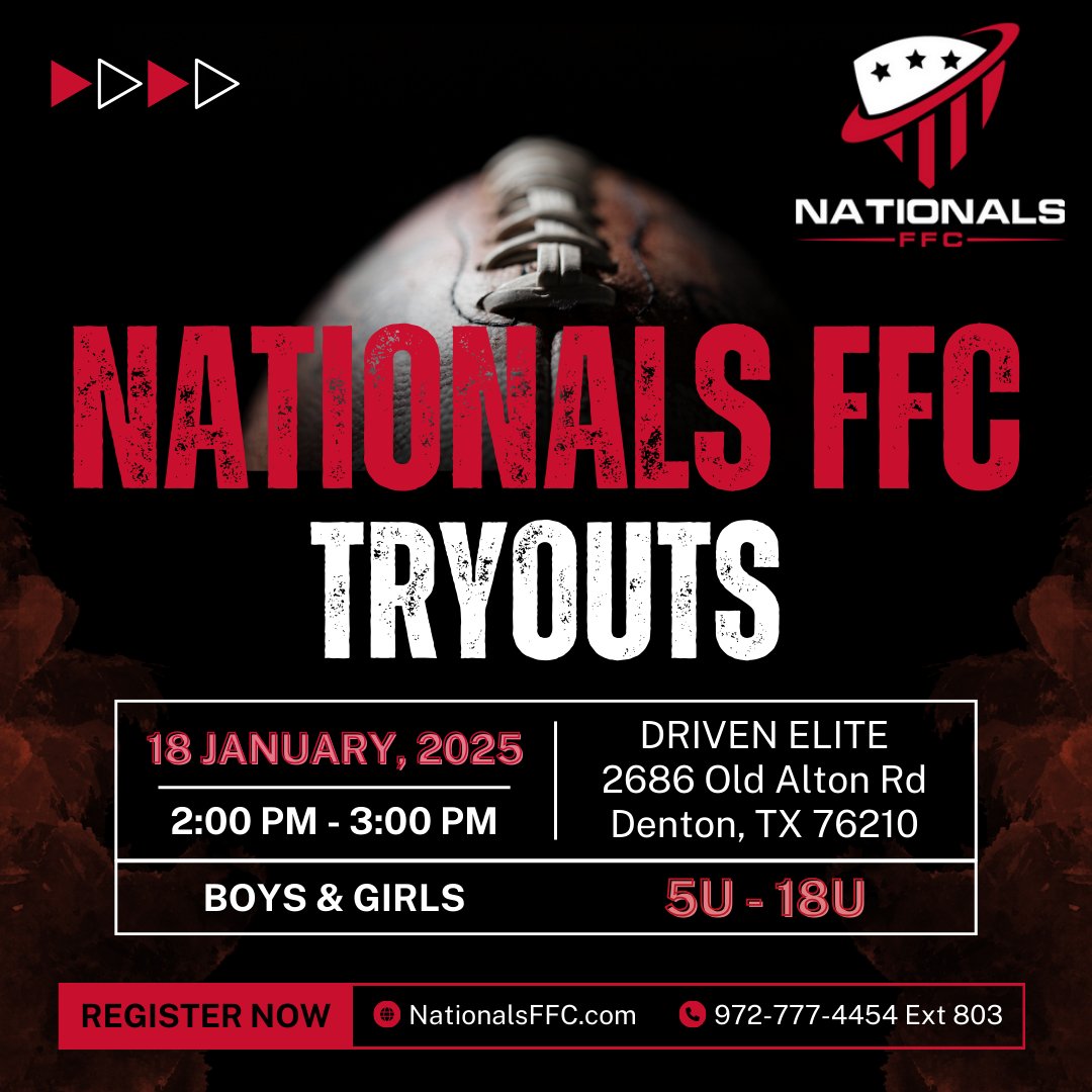 Nationals FFC - Denton tweet media