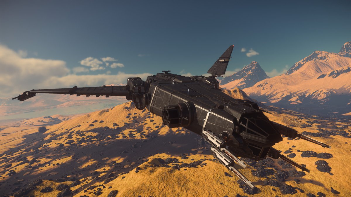 BOO_ZerO1's tweet image. Vor ein paar Tagen gab es eine Drake Corsair Exec als Belohnung in den Executive Hangars! Eine Schönheit! 😅😁 Daneben gab es jede Menge Syulen die eigentlich keiner wollte. 🤣 #StarCitizen #ContestedZones
