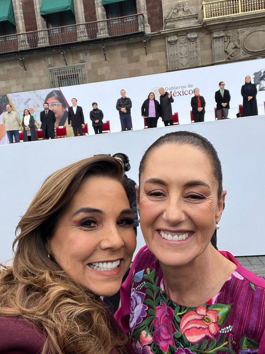 ¡Es tiempo de mujeres! Felicidades Presidenta <a href="/Claudiashein/">Claudia Sheinbaum Pardo</a> es un honor caminar a tu lado y presenciar los primeros 💯 días del Segundo Piso de la transformación con humanismo, capacidad y una enorme justicia social.