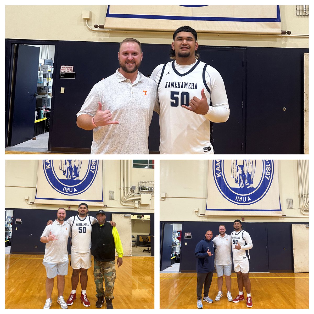 Malakai Lee (@malakailee2) on Twitter photo ๐Thank you <a href="/AlecAbeln/">Alec Abeln</a> <a href="/Vol_Football/">Tennessee Football</a> for making the trip out to Hawaii. Great time meeting and talking to you. Safe travels back home and see you soon. GO VOLS๐งโฌ๏ธ <a href="/coachjoshheupel/">Josh Heupel</a> <a href="/Gelarbee/">Glen Elarbee</a> <a href="/KevinP_71/">Kevin Pendleton</a>
#GBO #RockyTop
<a href="/KSKAthletics/">Kamehameha Kapalama Athletics</a> #IMUA ๐Thank you <a href="/AlecAbeln/">Alec Abeln</a> <a href="/Vol_Football/">Tennessee Football</a> for making the trip out to Hawaii. Great time meeting and talking to you. Safe travels back home and see you soon. GO VOLS๐งโฌ๏ธ <a href="/coachjoshheupel/">Josh Heupel</a> <a href="/Gelarbee/">Glen Elarbee</a> <a href="/KevinP_71/">Kevin Pendleton</a>
#GBO #RockyTop
<a href="/KSKAthletics/">Kamehameha Kapalama Athletics</a> #IMUA