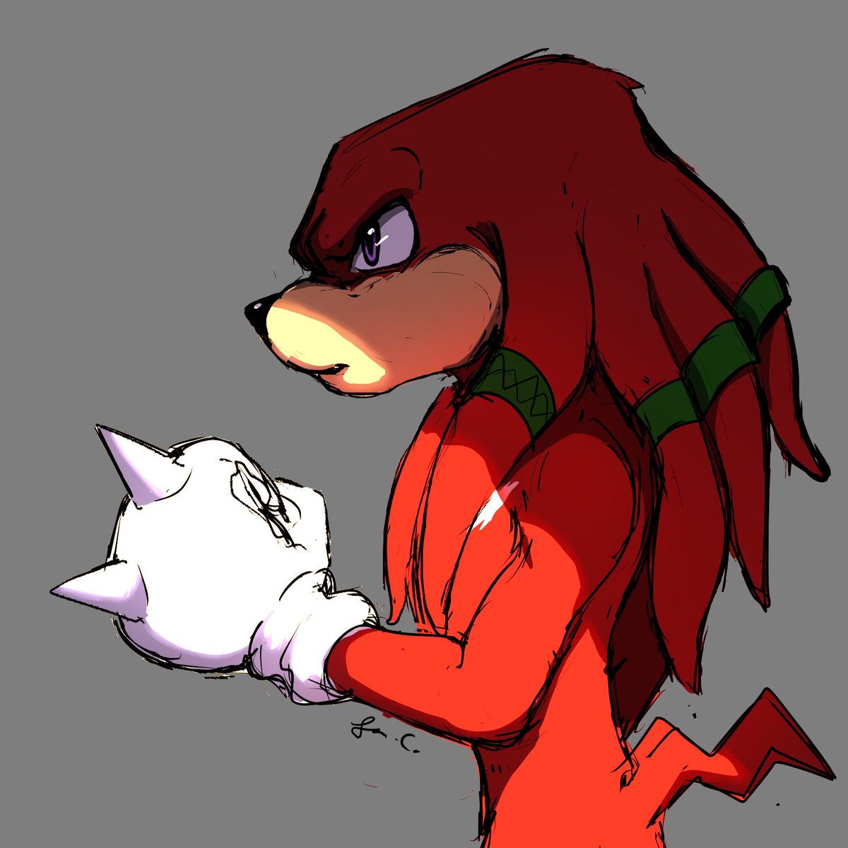 SamCrowBlack's tweet photo. Posting this so that @Wilkoak_2Point0 keeps her promise
#Kuckles #SonicMovie3 https://t.co/21qHzma4AZ