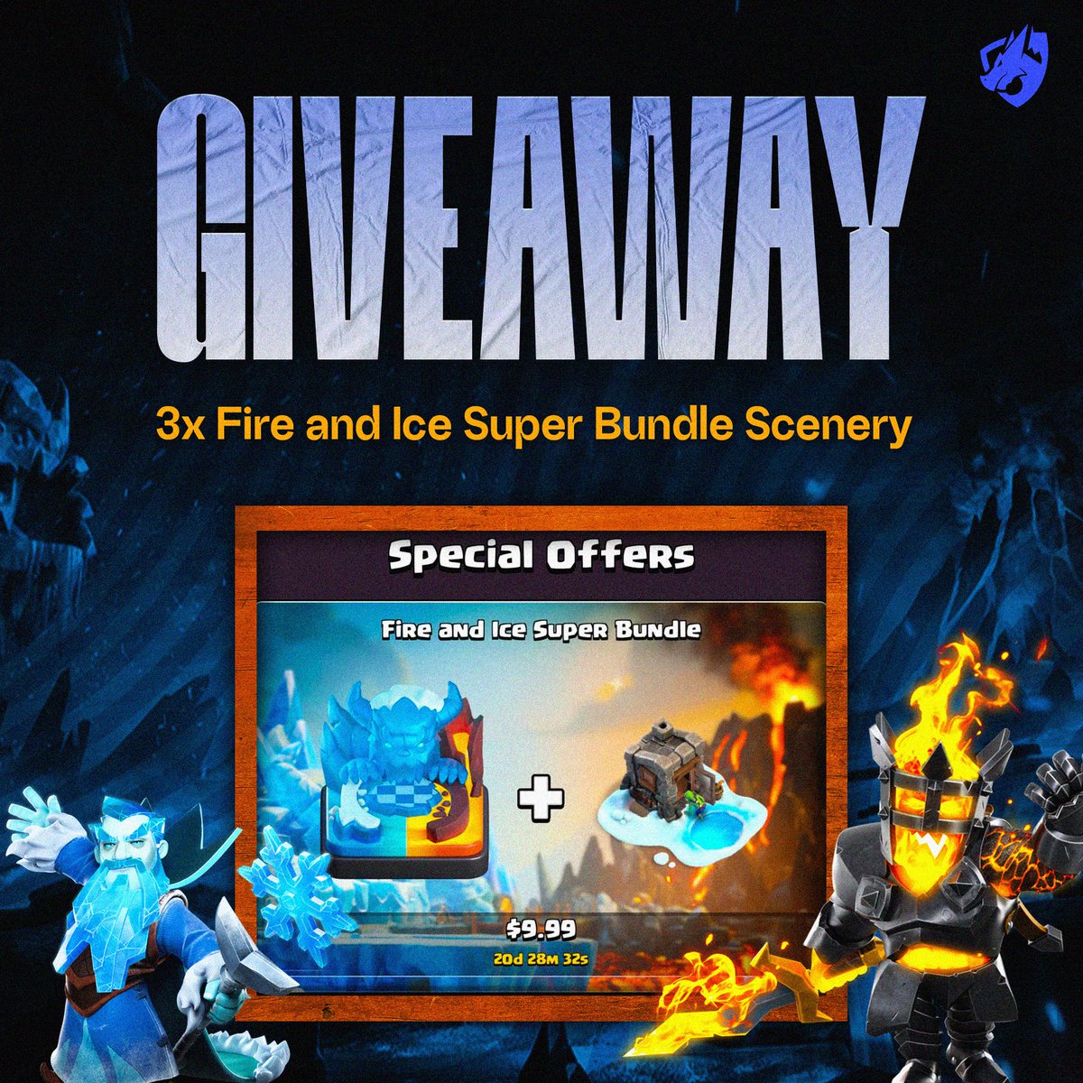 Team Elektros CoC (@elektroscoc) on Twitter photo Guess what time it is! Giveaway time! ⚡️
Follow:
<a href="/TeamElektros/">Team Elektros</a>
<a href="/ElektrosCoc/">Team Elektros CoC</a>
Like
Retweet
Tag 2 friends
Good luck everyone
#BeElectric Guess what time it is! Giveaway time! ⚡️
Follow:
<a href="/TeamElektros/">Team Elektros</a>
<a href="/ElektrosCoc/">Team Elektros CoC</a>
Like
Retweet
Tag 2 friends
Good luck everyone
#BeElectric