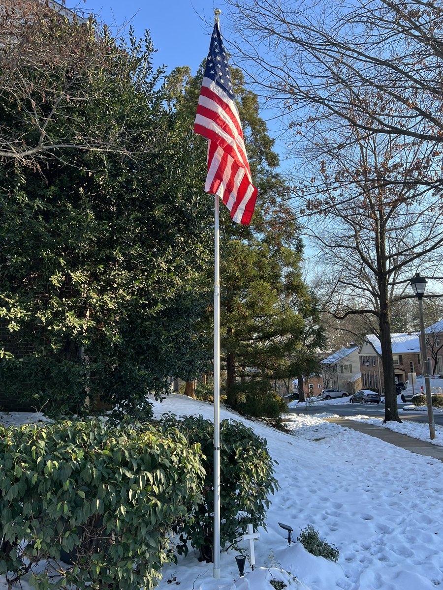 JerRScott's tweet photo. New #AmericaFlag from #AnninFlagmakers which are made in my hometown of #Coshocton Ohio. https://t.co/ZYpu2S9ZXY